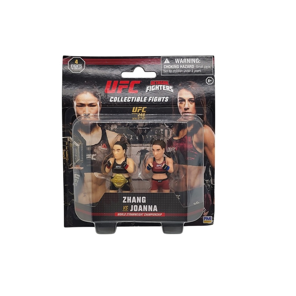 UFC Collectible Fights Zhang Vs Joanna Mini Figure Set UFC 248‎ Jada Toys